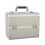 Living And Home Silver Floral PU Portable Mini Makeup Case 1