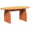 VidaXL vidaXL Coffee Table Wax Brown 80 x 40 x 35 cm Solid Pine Wood 4