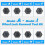 22pcs Car Locking Wheel Nut Removal Tool Key Socket Anti-Theft Screw Sleeve for  Type A -X 9