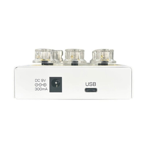 Stereo Reverb Gitarrpedal, 9 Spatial Algorithms, USB-Inspelning, Analog/Digital Bypass för Elgitarr 1