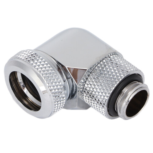 Wasserkühlung Hartrohranschluss Silber 2