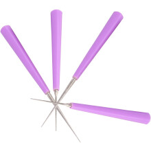 4pcs jóias perfuração ferramenta contas reamer conjunto para DIY artesanato contas pedras preciosas pérolas, perfuração de mão furo punch