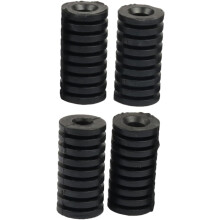 4Pcs motocicleta engrenagem Shifter cobre borracha pedal tampas preto engrenagem alavanca protetor adequado