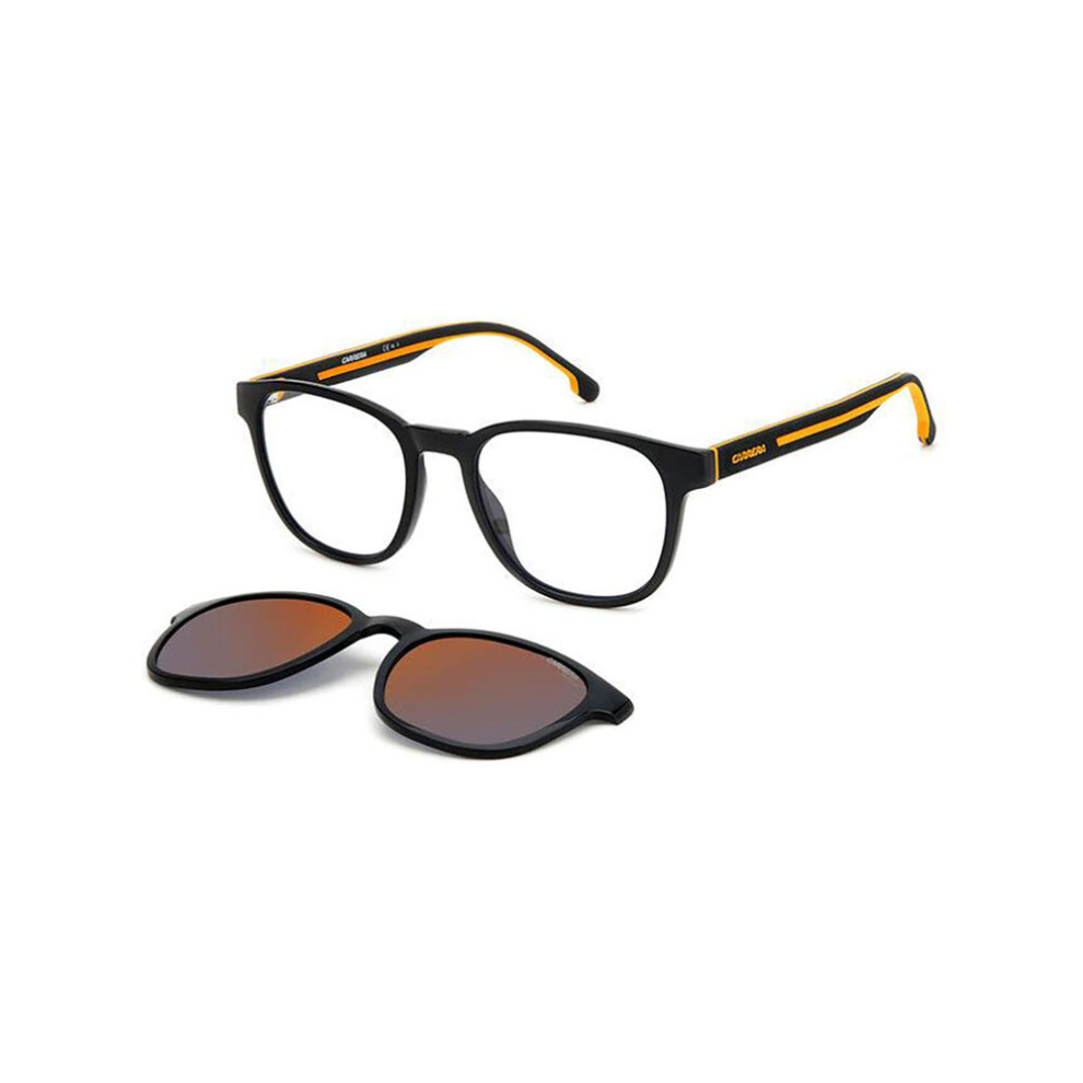 Photos - Glasses & Contact Lenses Carrera CA8062/CS With Clip-On 8LZ/OZ Men New Eyeglasses