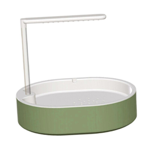 (White) Automatic Bird Bath Shower Box for Parrots with Water Circulation System 2