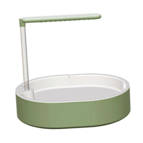 (Green) Automatic Bird Bath Shower Box for Parrots with Water Circulation System 1