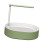 (Green) Automatic Bird Bath Shower Box for Parrots with Water Circulation System 5