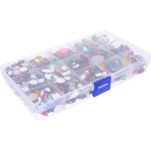 Strass Flatback DIY Craft strass acrílico para vestido de noiva e roupas embelezamento costura fornecimentos artesanato