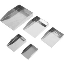 5pcs jóias de aço inoxidável que fazem o conjunto de ferramentas Mini Bead Classificação Scoops Espatula Set