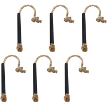 Portable fogo iniciador corda Wick corda hexagonal tubo de alumínio cera-molhado prático