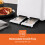 GEEPAS (White) Geepas 4 Slice Bread Toaster 6Level Browning 1400W 4