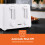GEEPAS (White) Geepas 4 Slice Bread Toaster 6Level Browning 1400W 8