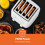 GEEPAS (White) Geepas 4 Slice Bread Toaster 6Level Browning 1400W 7