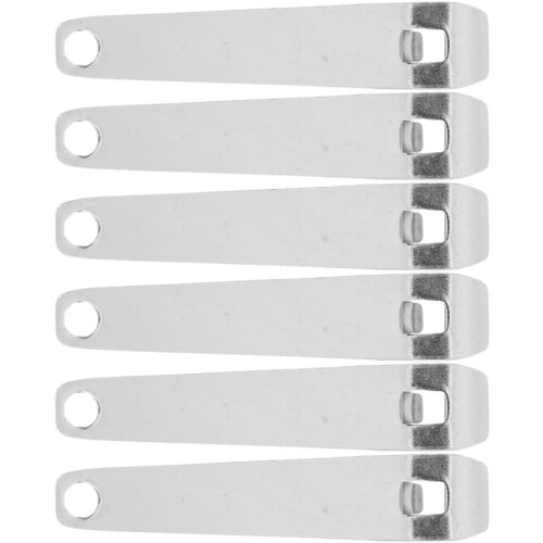 6pcs Mini Abridor de garrafas Oral Liquid Abridor de garrafas Ferramenta Decapper