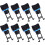 8pcs caiaque drenagem plug kit universal nylon scraper buraco tampas 1