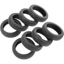 Protetores de roda de bagagem de silicone Roda de roda cobre redução de ruído Capas de mala duráveis