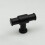 (40mm Knob) Matt Black Cabinet Handle Knob Pull 40mm - 320mm 3