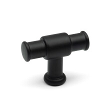 (40mm Knob) Matt Black Cabinet Handle Knob Pull 40mm - 320mm