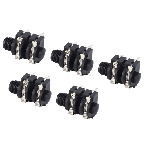 5x 6,35mm 4P Stereo-Klinkenbuchse Set 2