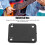 Schutzplatte Gitarrenhals Metall 8