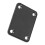 Schutzplatte Gitarrenhals Metall 20