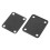 Schutzplatte Gitarrenhals Metall 19