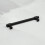 (128mm Handle) Matt Black Cabinet Handle Knob Pull 40mm - 320mm 5