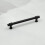(128mm Handle) Matt Black Cabinet Handle Knob Pull 40mm - 320mm 3