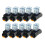 30Pc MY4NJ 14PIN 4DPDT Electronic  Electromagnetic Relay 5A Coil with PYF14A Socket Base AC 220V 3
