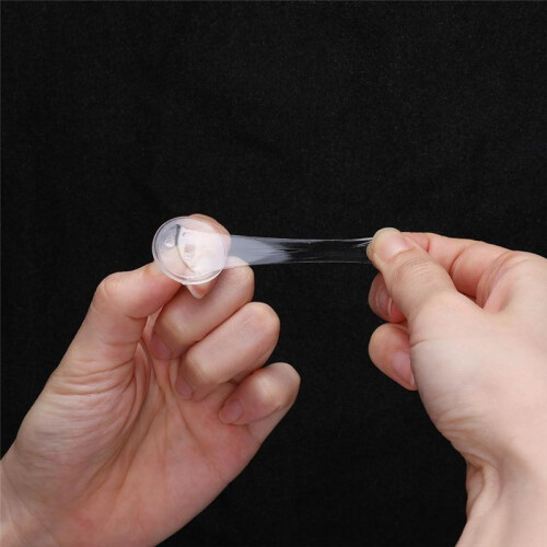 80 Pack Removable Transparent Wall Hanger Self-Adhesive Ceiling Hooks for Hanging Sticky Ceiling Hooks 2