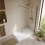 Balterley Balterley Wetroom Screen with Support Bar, 900mm, Brushed Bronze 4
