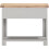 Seconique Windsor 2 Drawer Console Table - Pebble Grey/Oak 7