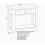 Seconique Windsor 2 Drawer Console Table - Pebble Grey/Oak 9