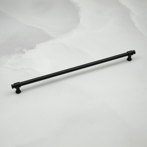 (320mm Handle) Matt Black Cabinet Handle Knob Pull 40mm - 320mm 2
