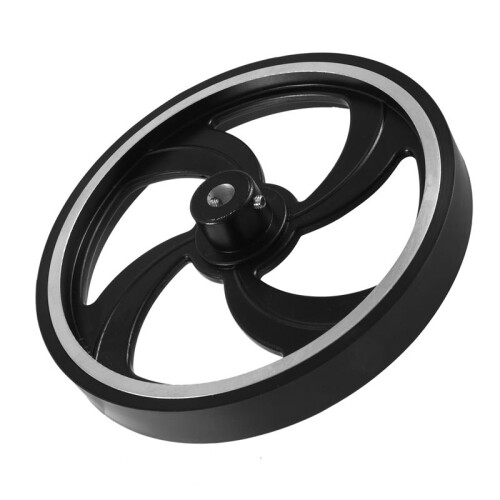 500mmx10mmX20mm Industrial Aluminum Rubber Measuring Encoder Meter Wheel for Industrial Encoder Accessories EncoderWheel 1
