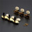 2pcs Guitar String Tuners Classical Guitar 3 Sets of String Tuning Pegs 3Left 3Right Guitars Knobs Replacement 7