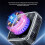 SR01 PRO Mobile Phone Game Cooler Number Show Magnetic Backpack Semiconductor Radiator for IOS/Android B 6