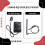 Uk-300T Ukulele Piezo Pickup Preamp 2-Band Eq Equalizer Ukelele Pickups Tuner System 2