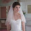 Doppellagiger Hochzeitsschleier, beige 8