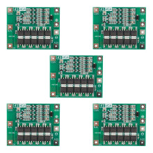 5X 4S 40A Li-Ion Lithium Battery 18650 Charger Pcb Bms Protection Board for Drill Motor 14.8V 16.8V Lipo Cell Module