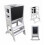 Children's Learning Tower with Chalkboard and Safety Bar 2