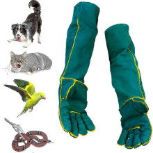 Guantes resistentes a las mordeduras de 60 cm (24 pulgadas) para jardinería, adiestramiento de perros y manejo de animales.