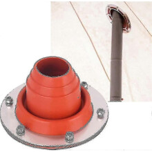 Flame Retardant Protection Tube ChimneyVentPipe for Stove Jack WoodStoveOven HotTent (ls)