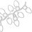 4Pcs Natal Ornamento Aço de carbono em relevo Stencil Dies Set 3