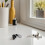 4pcs T-Handle Cam Lock Locks Set com liga de zinco e construção ABS 6