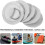 Kit de aneis D de aço inoxidável de 5pcs para fivelas de corda de paddleboard de barco infláveis com almofadas de patch 2