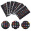 Ukulele Escala Adesivos 23 e 26 polegadas Ukulele Escalas 6 folhas leve prático pescoço painel decals 4