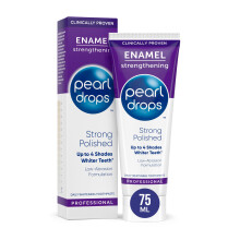 Pearl Drops Strong Polished White Toothpaste, Mint Flavour, 75ml