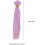 Extensões de cabelo de boneca de cor gradiente 6pcs tiras retas resistentes à alta temperatura 2