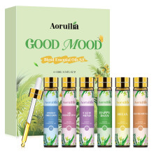 Aoruilia Essential Oil Blends Set 6 x 10ml, Well-Being Essential Oils for Diffus